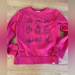 Star wars sweatshirt boys L Gap